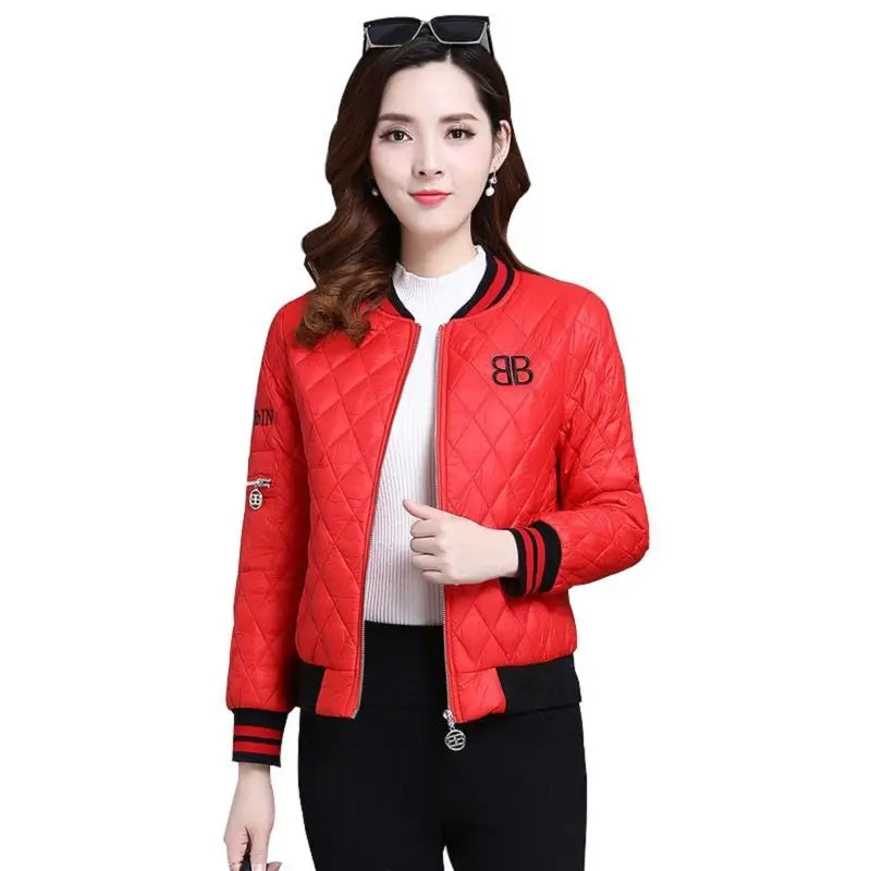Quilted Bomber Jacket
