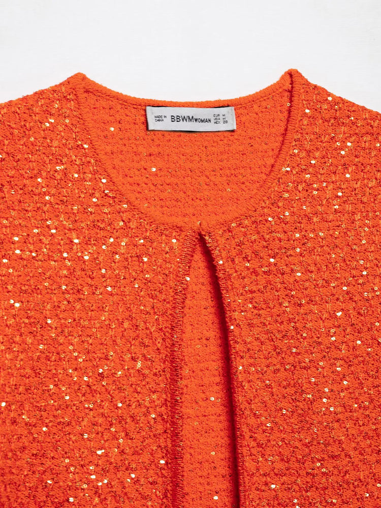 Pearl-Trim Knit Sweater Vest