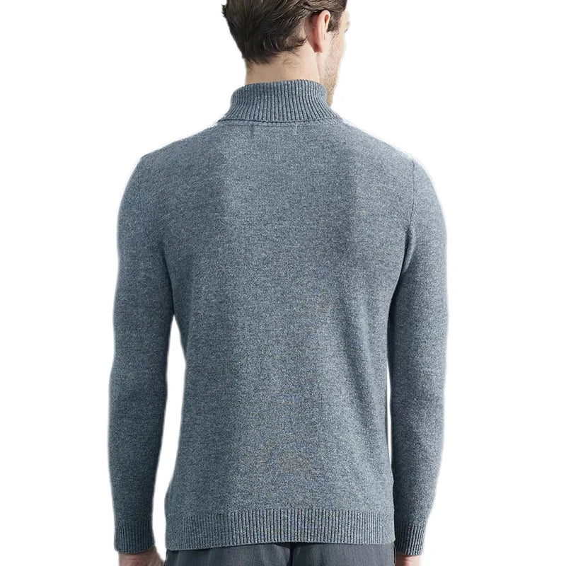 Men's Thick Turtleneck Sweater