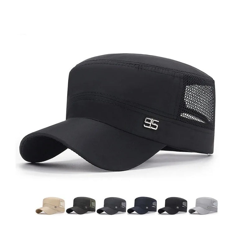 Men's Mesh Military Cap