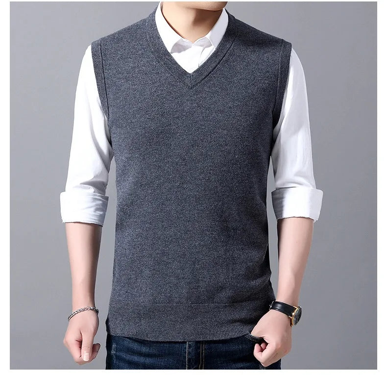 Men's Knit Sweater Vest