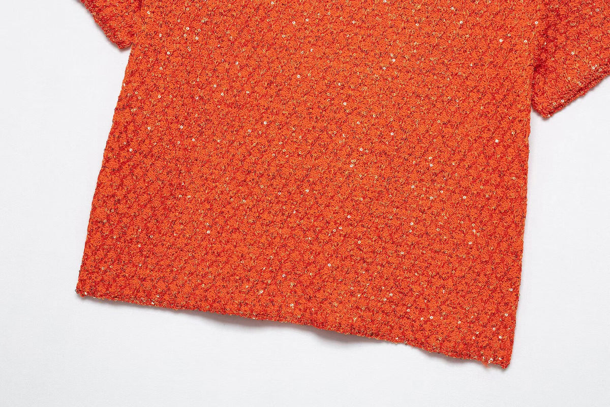 Pearl-Trim Knit Sweater Vest