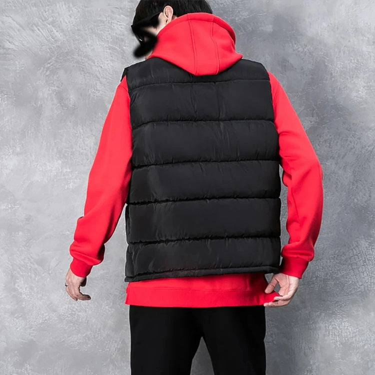 Men's Stand-Collar Vest Jacket