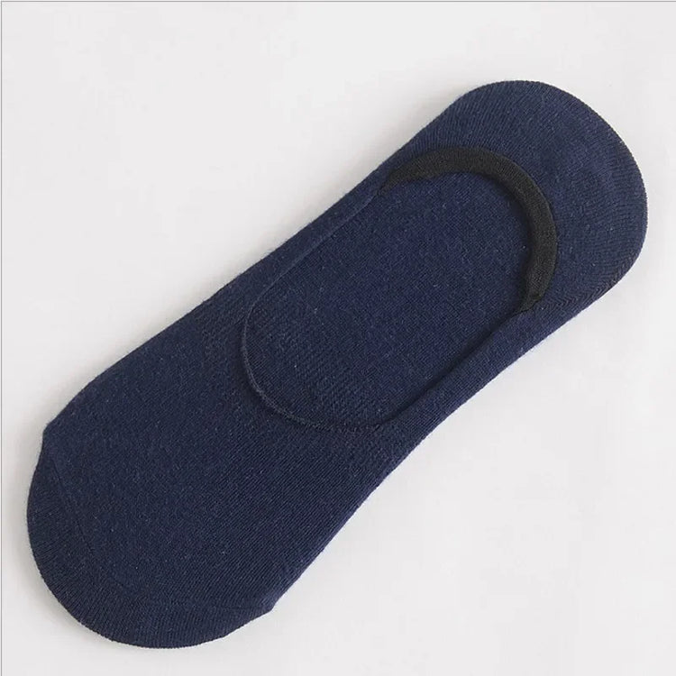 Men's No-Show Boat Socks, 5 Pairs