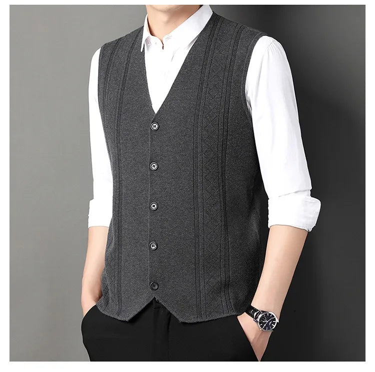 Men's Knit Sweater Vest