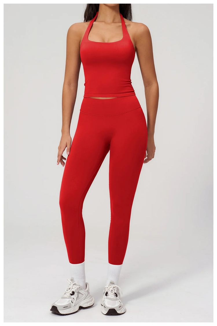 Slim Solid Two-Piece Set