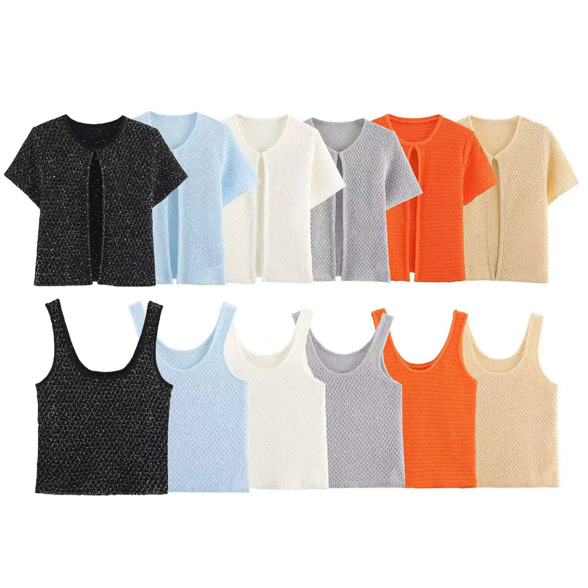 Pearl-Trim Knit Sweater Vest