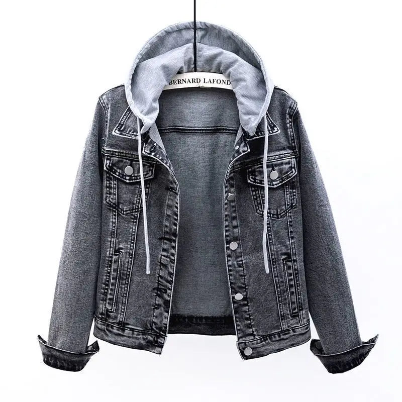 Slim Cropped Denim Jacket
