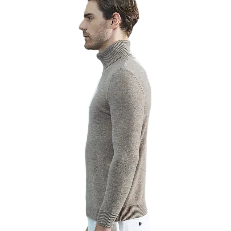 Men's Thick Turtleneck Sweater