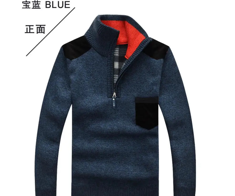 Men's Half-Zip Fleece Sweater