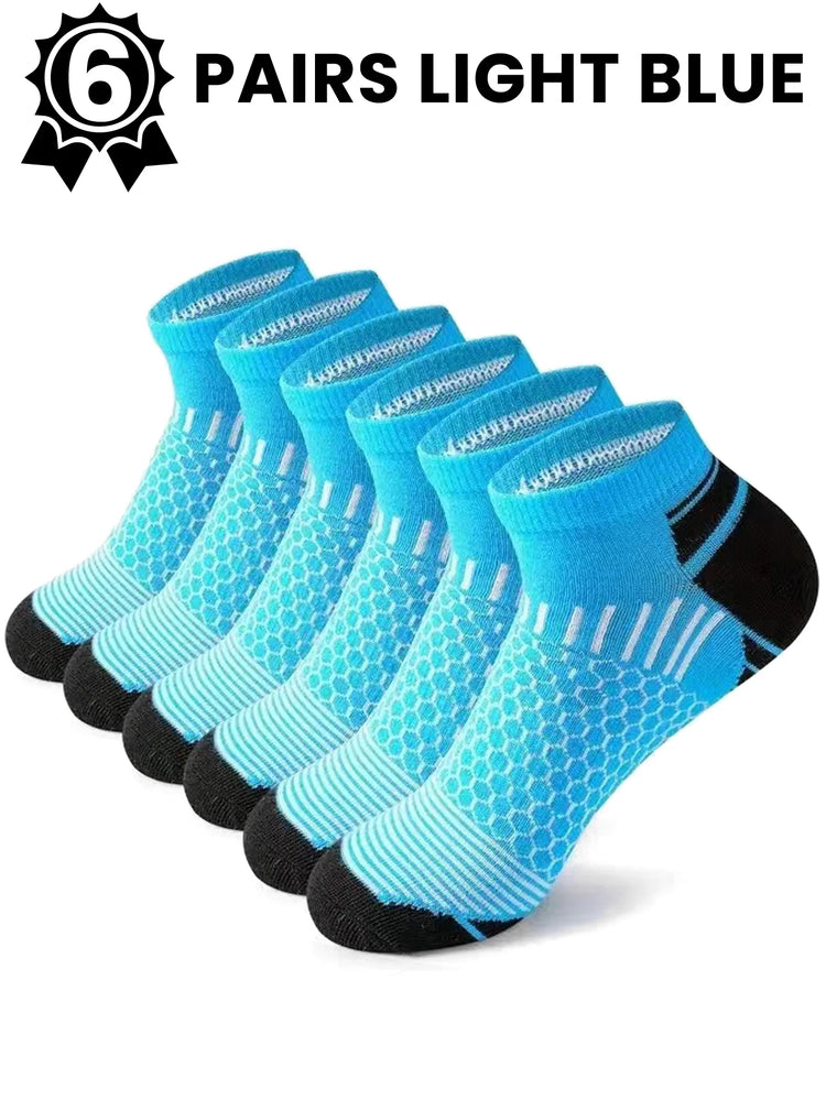 Men's Athletic Ankle Socks, 12 Pairs