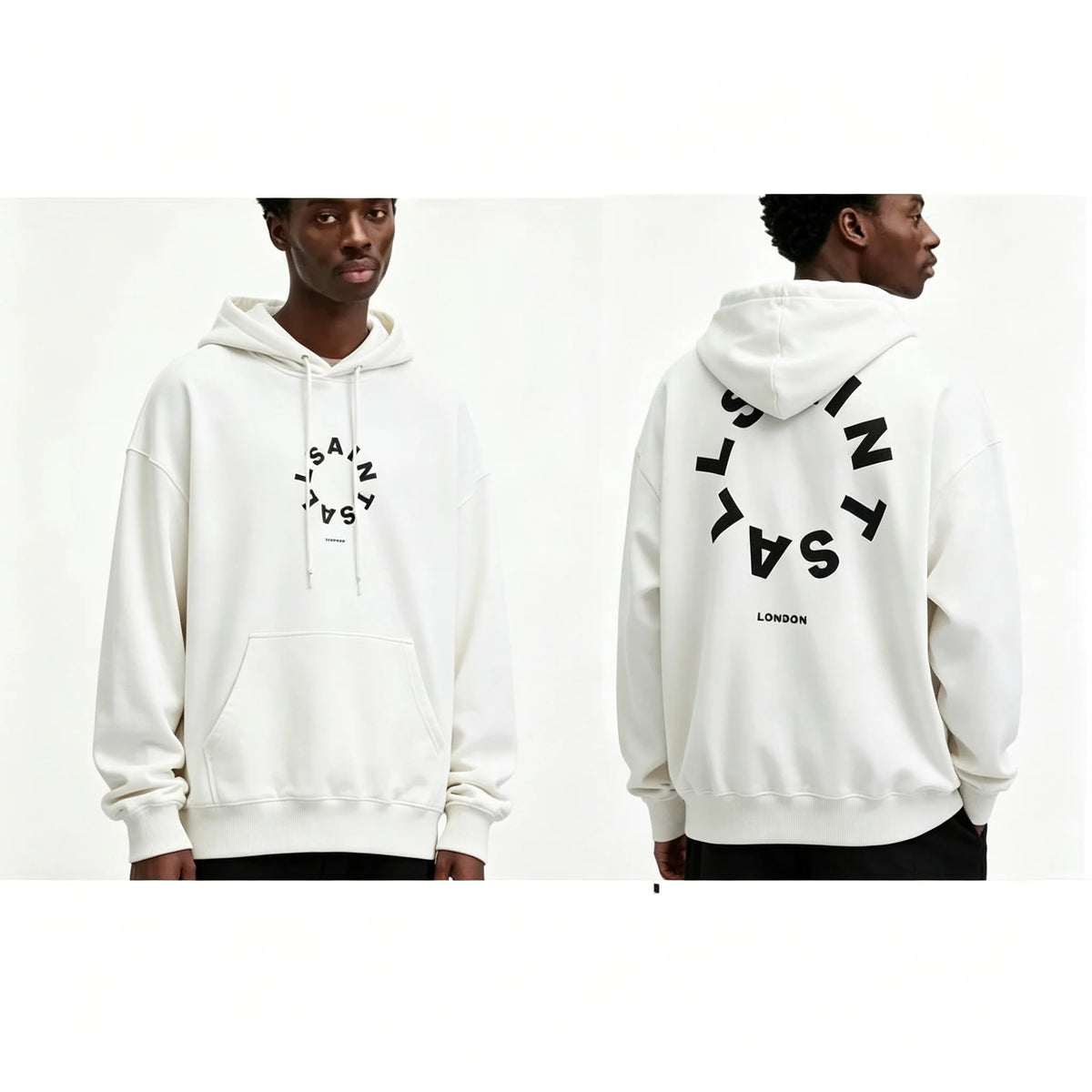 Men's and Women's Sweatshirts - Men's Casual Trendy Loose-Fitting Trendy Couple's Fashionable T-Shirts - Hooded Sweatshirts