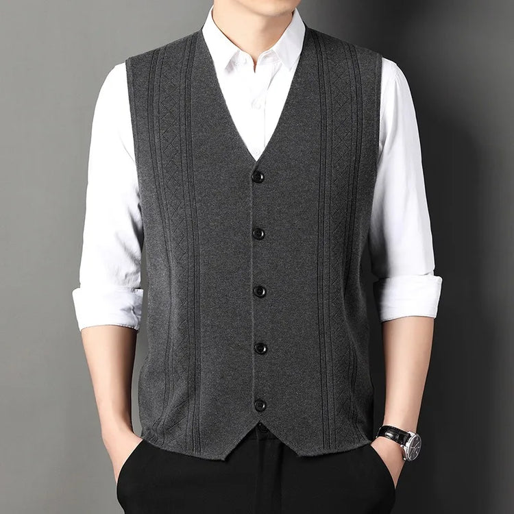 Men's Knit Sweater Vest