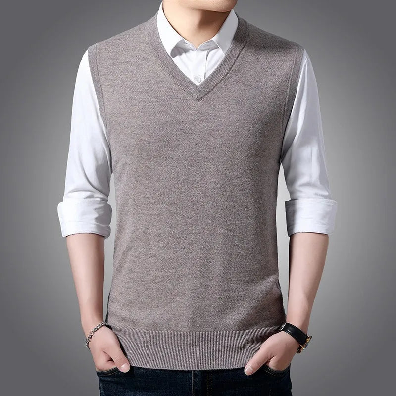 Men's Knit Sweater Vest