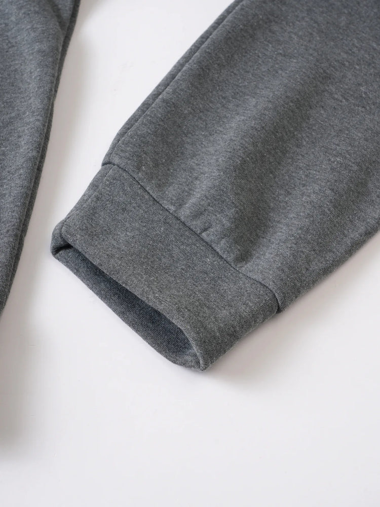 Men's Fleece-Lined Hoodie & Pants Set