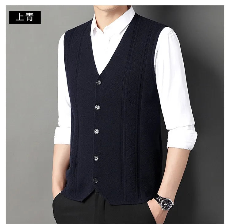 Men's Knit Sweater Vest