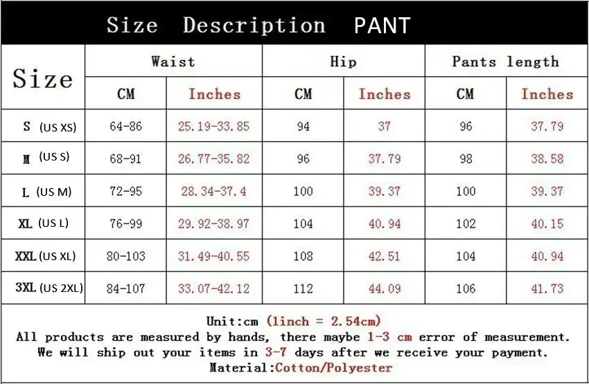 Men's Printed Hip-Hop Sweatpants