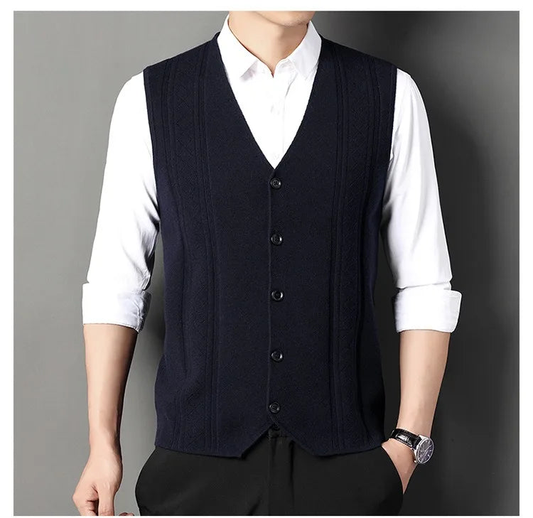 Men's Knit Sweater Vest