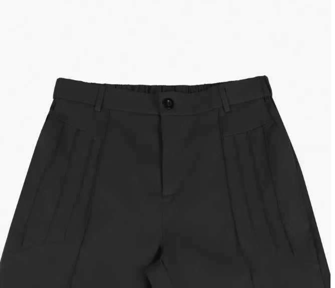 Men's Pleated Slim-Fit Pants