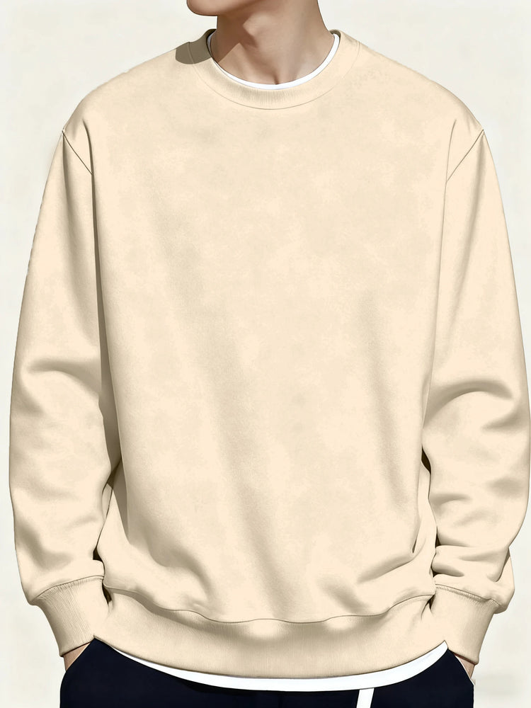Men's Loose Pullover Sweatshirt Top