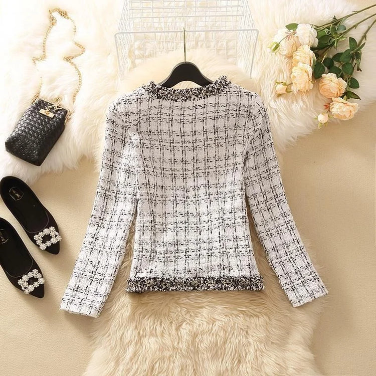 Short Tweed Coat