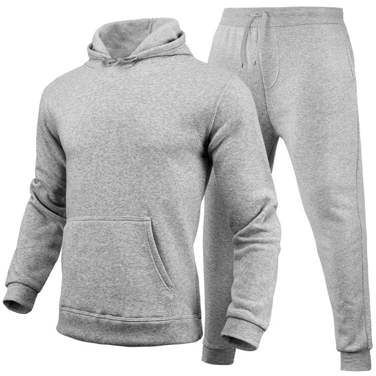 Men's Hooded Sweatshirt & Pants Set