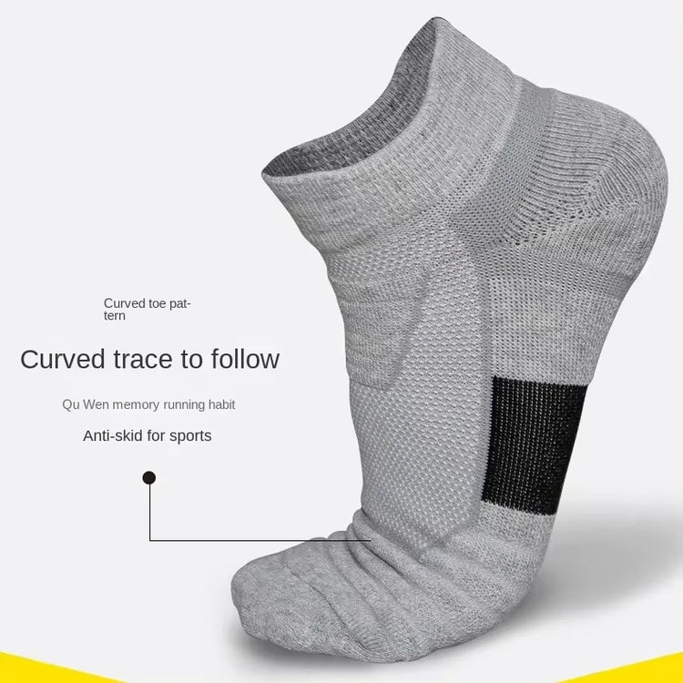 Men's Mid-Calf Sports Socks, 5 Pairs