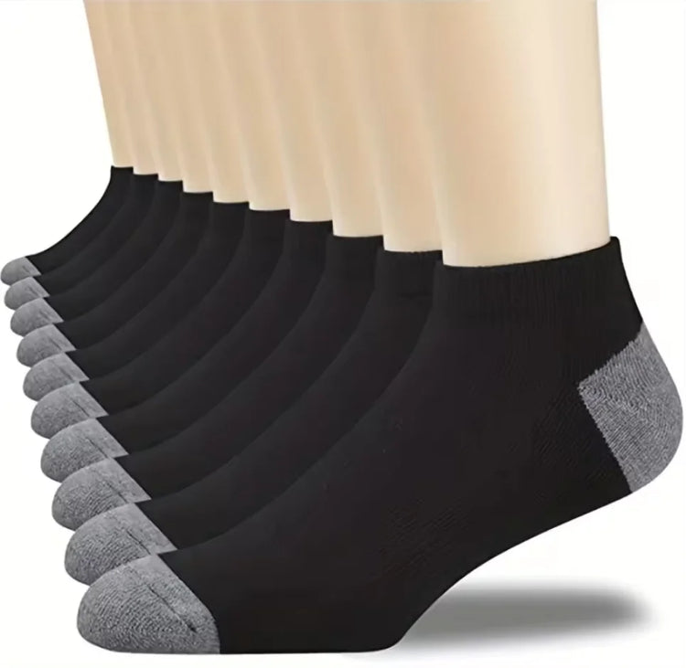 Men's Mid-Calf Sports Socks, 5 Pairs
