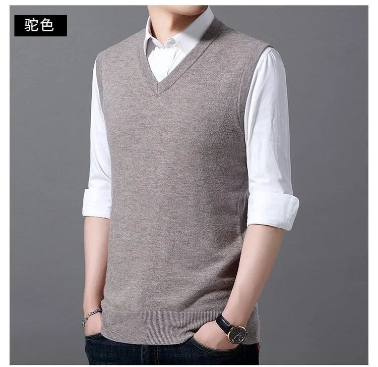 Men's Knit Sweater Vest