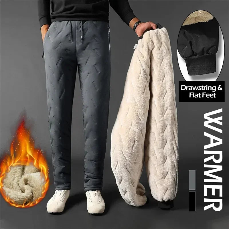 Men's Plush Thermal Sweatpants