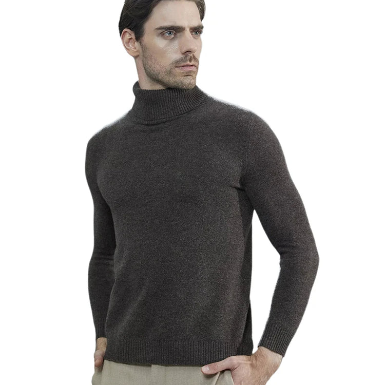 Men's Thick Turtleneck Sweater