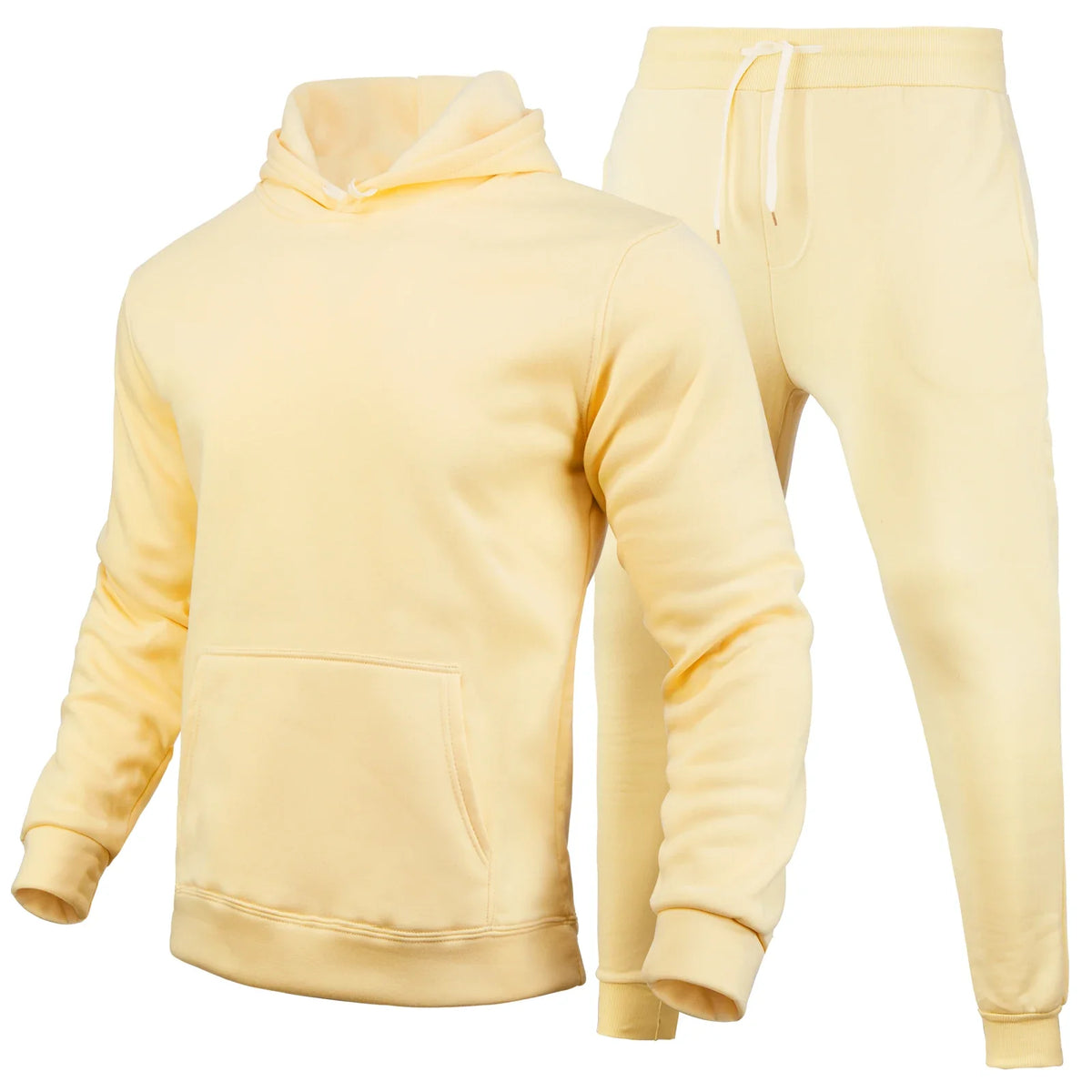 Men's Hooded Sweatshirt & Pants Set