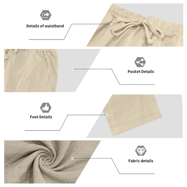 Men's Polo Shirt & Straight-Leg Pants Set