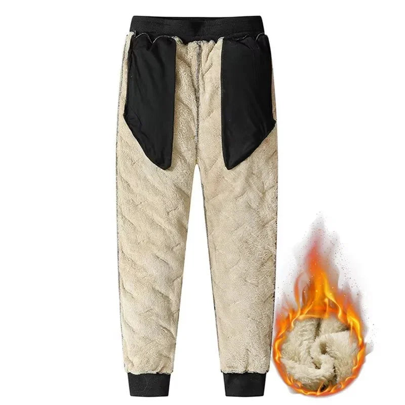 Men's Plush Thermal Sweatpants
