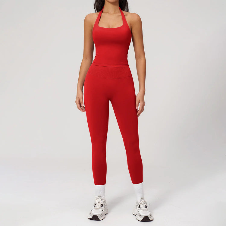 Slim Solid Two-Piece Set
