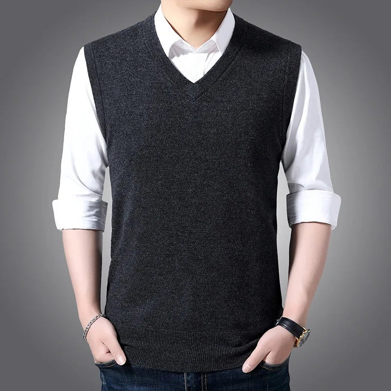 Men's Knit Sweater Vest