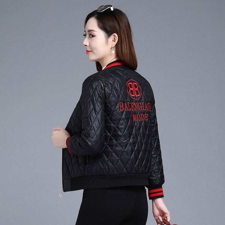 Quilted Bomber Jacket
