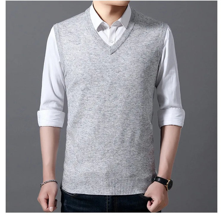 Men's Knit Sweater Vest