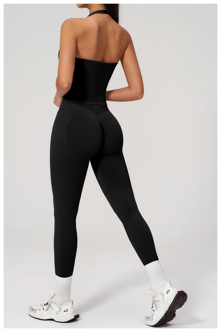 Slim Solid Two-Piece Set