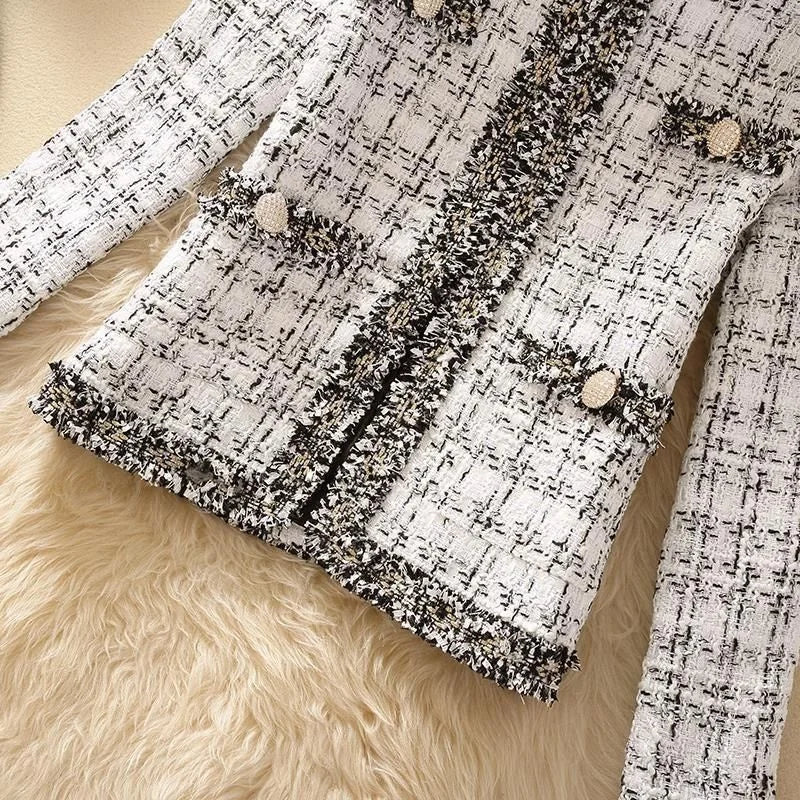 Short Tweed Coat