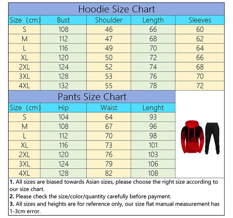 Men's Hoodie & Sweatpants Set