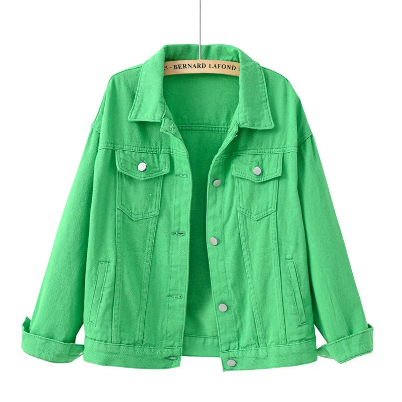 Loose Short Denim Jacket