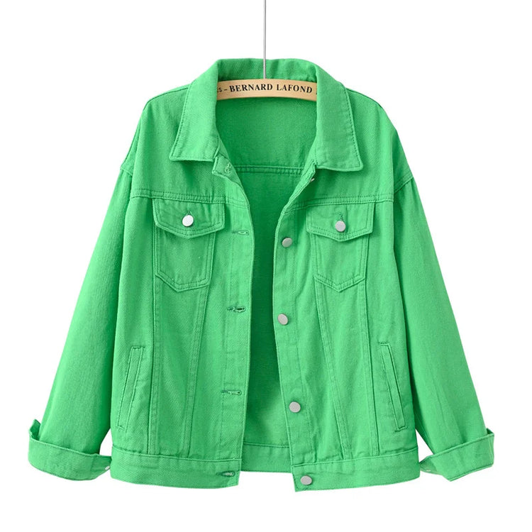 Loose Short Denim Jacket