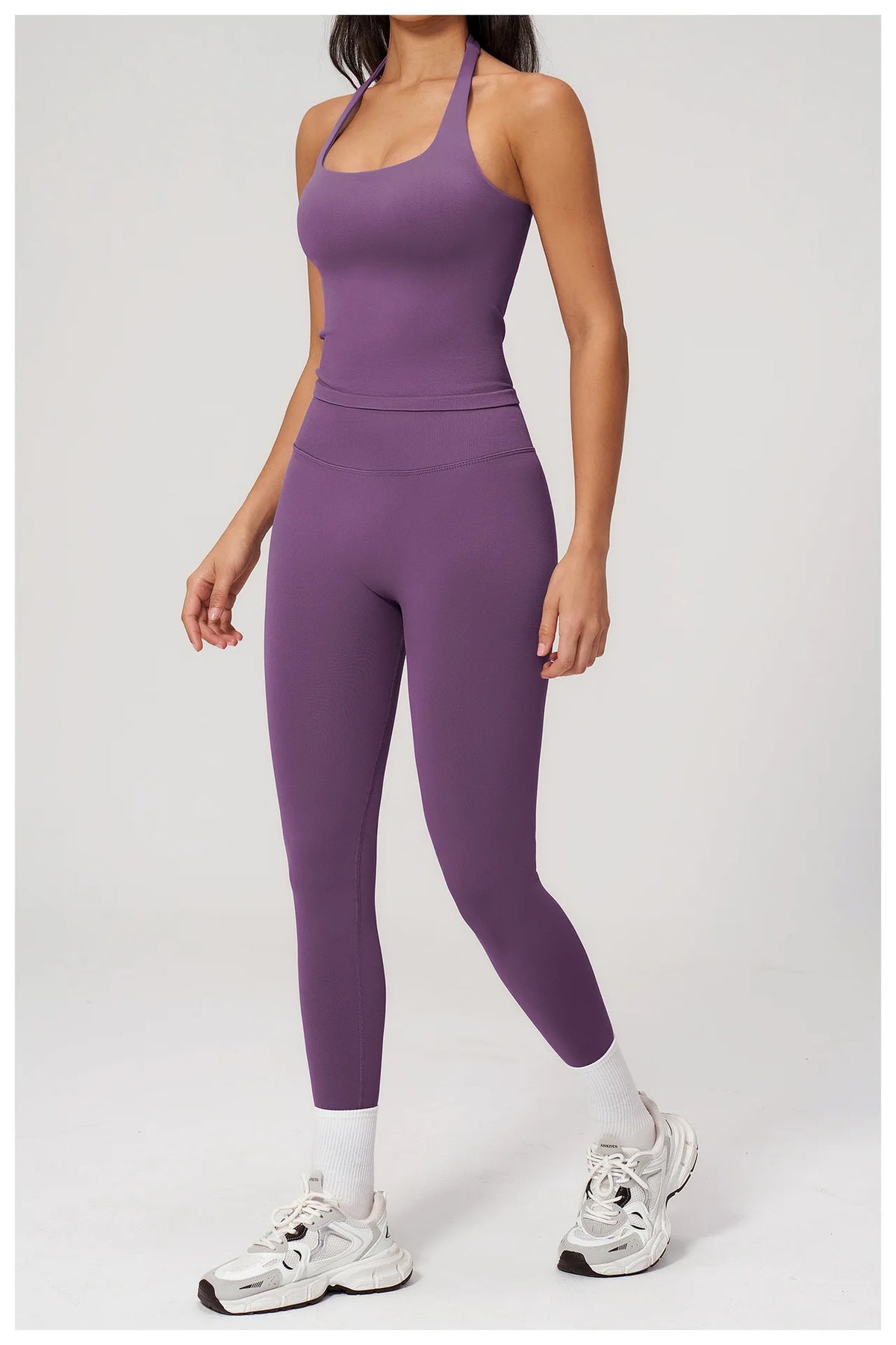 Slim Solid Two-Piece Set