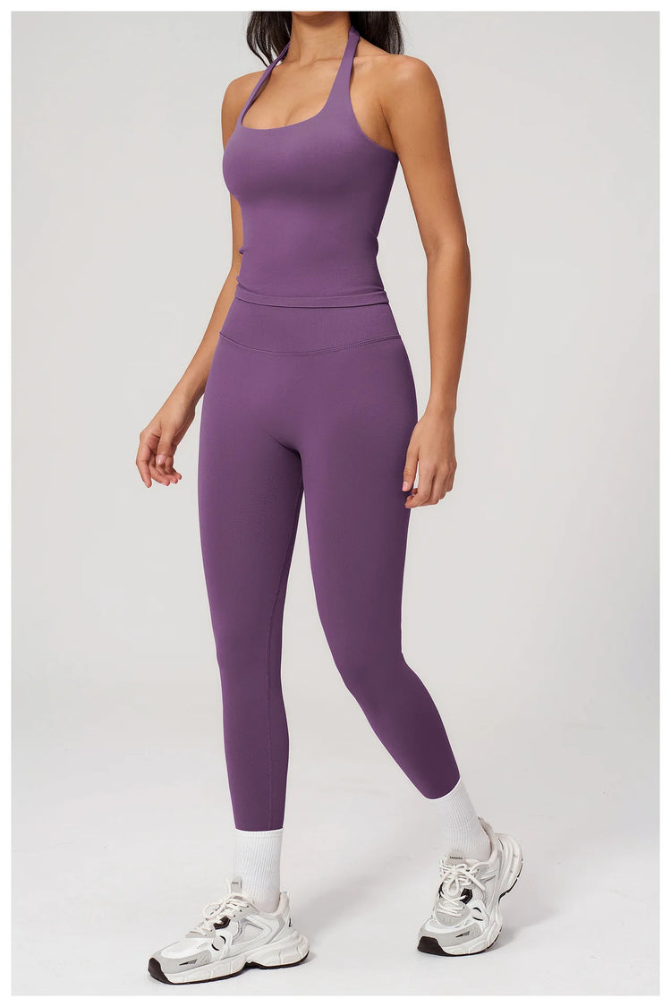 Slim Solid Two-Piece Set