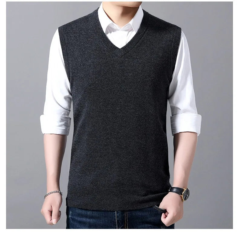 Men's Knit Sweater Vest