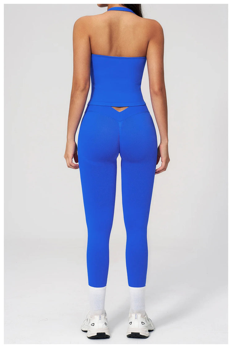 Slim Solid Two-Piece Set