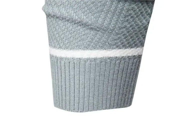 Men's Striped Knit Sweater