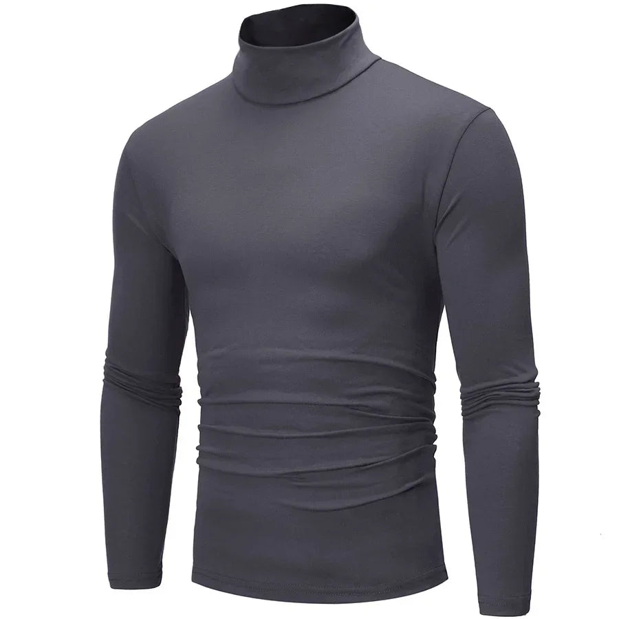 Men's Thin Turtleneck Sweater