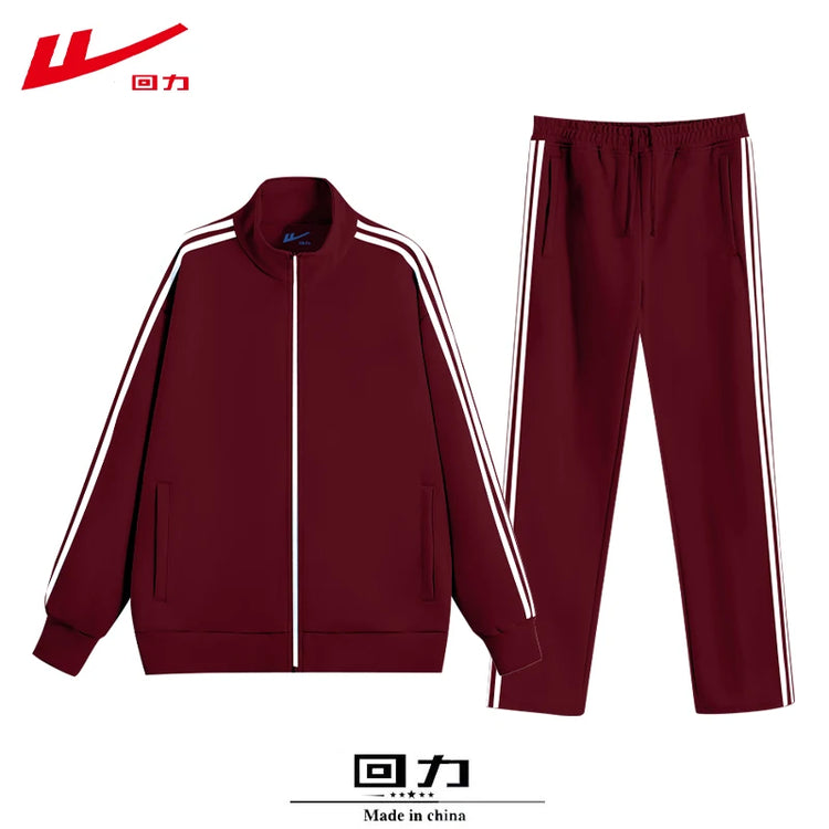 Women's Thickened Fleece Lined Sweatshirt And Pants Sporty Casual Outfit Two Piece Set Trendy Spring Autumn Winter Wear